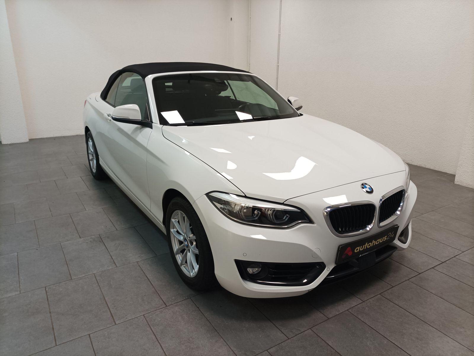 BMW 2er-Reihe Cabrio / Roadster BMW 2er-Reihe 218i Cabrio Advantage Cabriolet